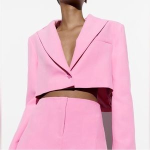 Zara Cropped Blazer